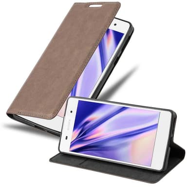 Sony Xperia E5 Skal Fodral Case (Brun)