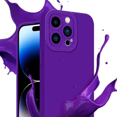 iPhone 14 PRO MAX Skal Fodral Case (Lila)