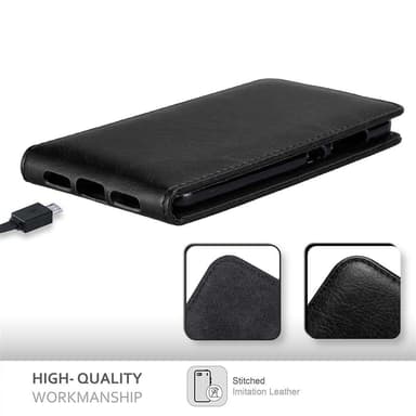 ZTE Blade V8 Flipfodral Skal (Svart)