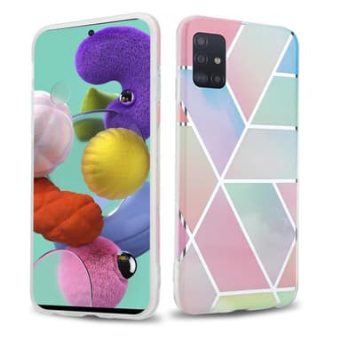 Samsung Galaxy A51 4G / M40s Plånboksfodral Skal (Rosa)
