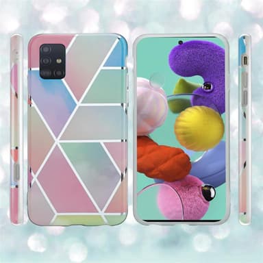 Samsung Galaxy A51 4G / M40s Plånboksfodral Skal (Rosa)