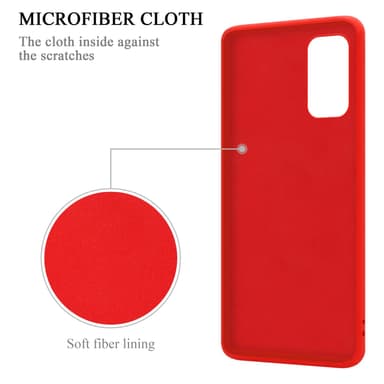 Skal Samsung Galaxy A33 5G Fodral Case (Röd)
