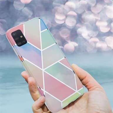 Samsung Galaxy A51 4G / M40s Plånboksfodral Skal (Rosa)