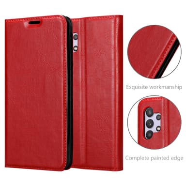 Samsung Galaxy A32 5G Skal Fodral Case (Röd)