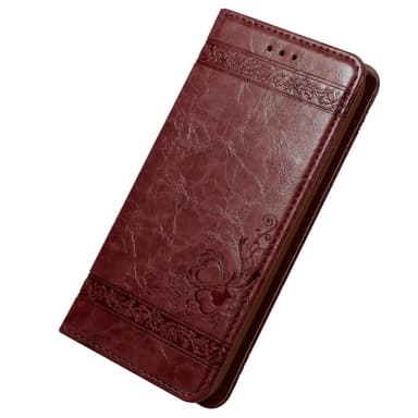 iPhone 11 PRO Plånboksfodral Skal (Röd)