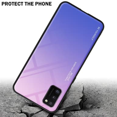 Samsung Galaxy A41 Skal Fodral Case (Svart)