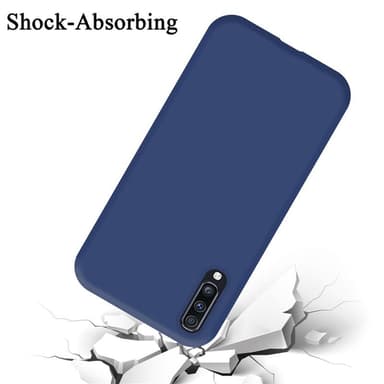 Samsung Galaxy A70 / A70s Skal Fodral Case (Blå)