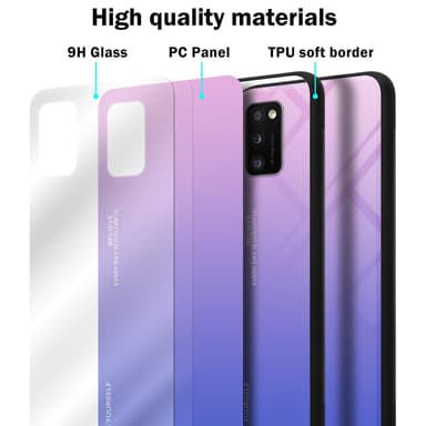 Samsung Galaxy A41 Skal Fodral Case (Svart)