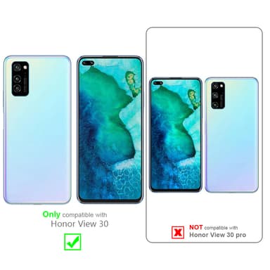 Honor View 30 Skal Fodral Case (Röd)