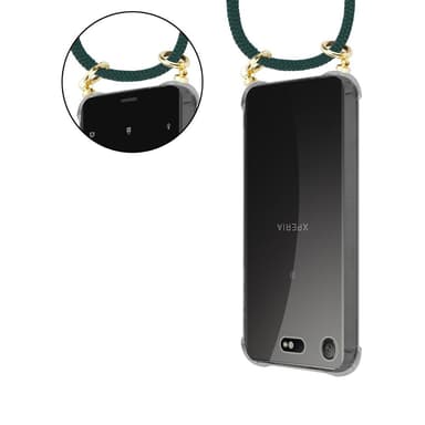 Sony Xperia XZ1 COMPACT Skal Fodral Kedja (Grön)