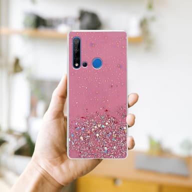 Huawei NOVA 5i / P20 LITE 2019 Skal Fodral Case (Rose)