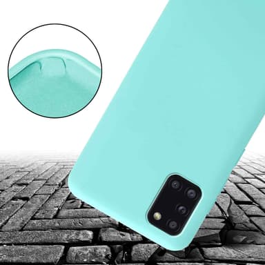 Samsung Galaxy A31 Skal Fodral Kedja (Turkos)