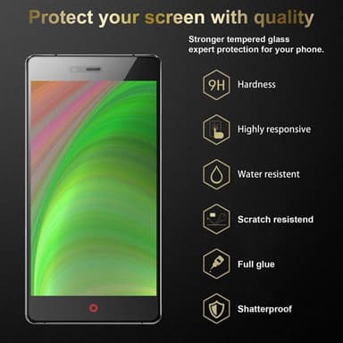 ZTE Nubia Z9 MAX Skyddsglas Skyddsfilm Skärmskydd