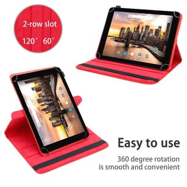 Odys Maven X10 Skal Fodral Case (Röd)