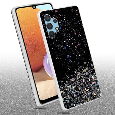 Samsung Galaxy A32 4G Skal Fodral Case (Svart)
