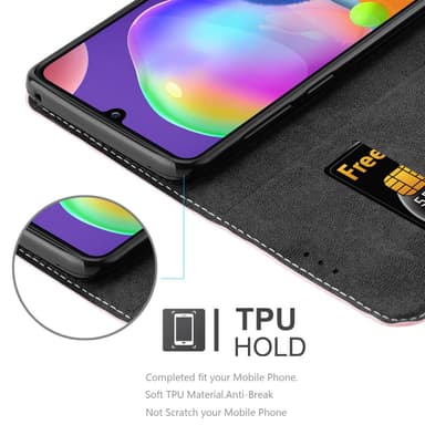 Samsung Galaxy A31 Skal Fodral Case (Rosa)