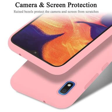 Samsung Galaxy A10 / M10 Skal Fodral Case (Rosa)