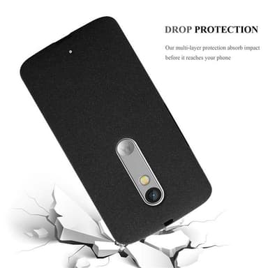 Skal Motorola MOTO X PLAY Fodral Case (Svart)