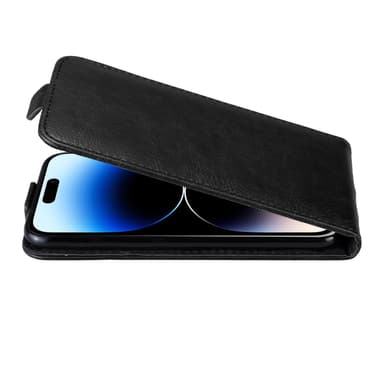 iPhone 14 PRO MAX Flipfodral Skal (Svart)