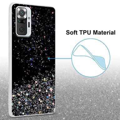 Xiaomi RedMi NOTE 10 PRO Skal Fodral Case (Svart)