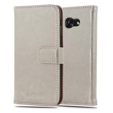 Samsung Galaxy A3 2017 Plånboksfodral Skal (Brun)
