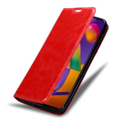 Samsung Galaxy M31s Skal Fodral Case (Röd)