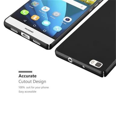 Huawei P8 LITE 2015 Skal Fodral Case (Svart)