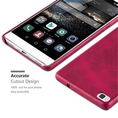 Huawei P8 Skal Fodral Case (Röd)