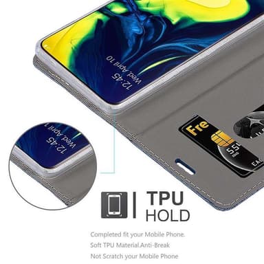 Samsung Galaxy A80 / A90 4G Plånboksfodral Skal (Blå)