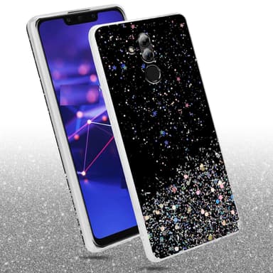 Huawei MATE 20 LITE Skal Fodral Case (Svart)