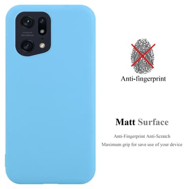 Skal Oppo FIND X5 PRO Fodral Case (Blå)