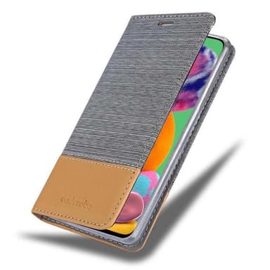 Samsung Galaxy A90 5G Plånboksfodral Skal (Grå)