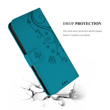 Samsung Galaxy XCover 5 Plånboksfodral Skal (Blå)