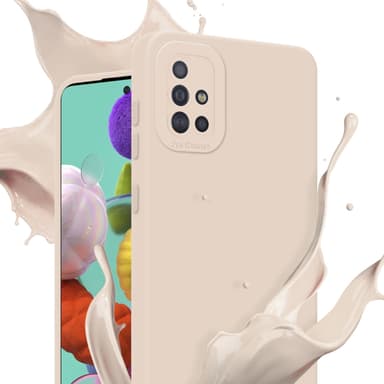 Samsung Galaxy A51 4G / M40s Skal Fodral Case (Rosa)