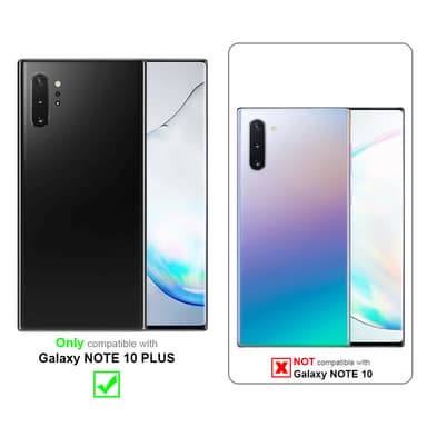 Skal Samsung Galaxy NOTE 10 PLUS Fodral Case (Röd)