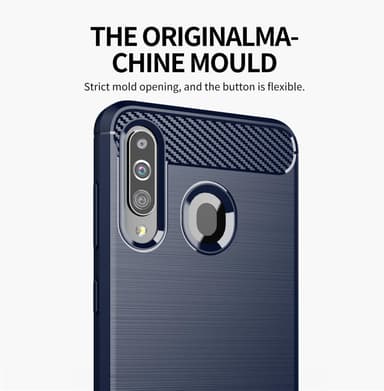 Samsung Galaxy A20s Skal Fodral Case (Blå)