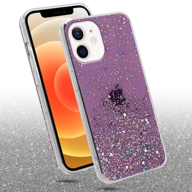 iPhone 12 MINI Skal Fodral Case (Lila)