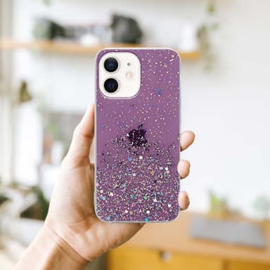 iPhone 12 MINI Skal Fodral Case (Lila)