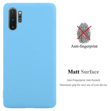 Skal Samsung Galaxy NOTE 10 PLUS Fodral Case (Blå)