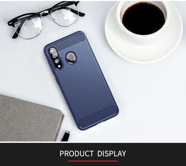 Samsung Galaxy A20s Skal Fodral Case (Blå)