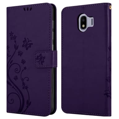 Samsung Galaxy J4 2018 Plånboksfodral Skal (Lila)