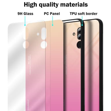 Huawei MATE 20 LITE Skal Fodral Case (Svart)