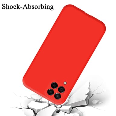 Samsung Galaxy M53 5G Skal Fodral Case (Röd)