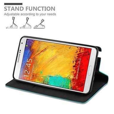 Samsung Galaxy NOTE 3 Skal Fodral Case (Turkos)