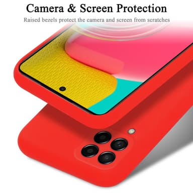Samsung Galaxy M53 5G Skal Fodral Case (Röd)