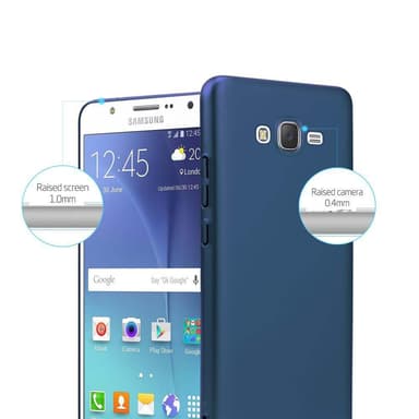 Samsung Galaxy J7 2015 Skal Fodral Case (Blå)