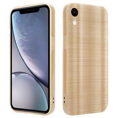 iPhone XR Skal Fodral Case (Guld)