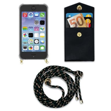 iPhone 5 / 5S / SE 2016 Skal Fodral Kedja (Brun)