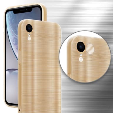 iPhone XR Skal Fodral Case (Guld)