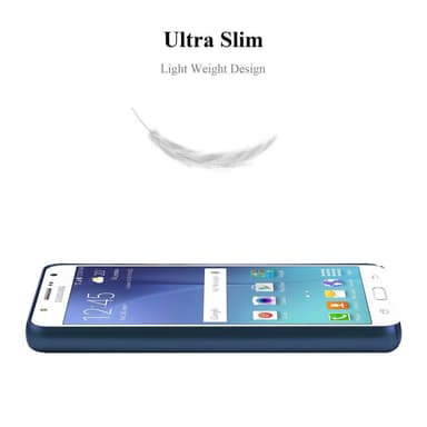 Samsung Galaxy J7 2015 Skal Fodral Case (Blå)